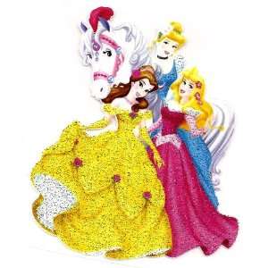   horse Disney Princesses Glitter Heat Iron On Transfer for T Shirt
