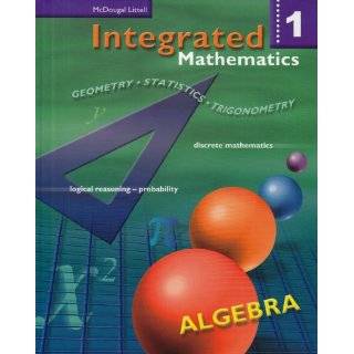  Integrated Mathematics Course, 1 (9780877202660) Isidore 
