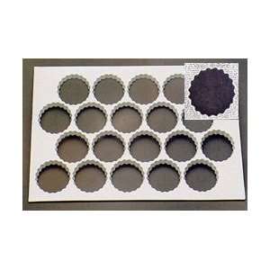  Thermo Cookie Cutting Sheet 3 9/16 Rosette 20/Sheet 