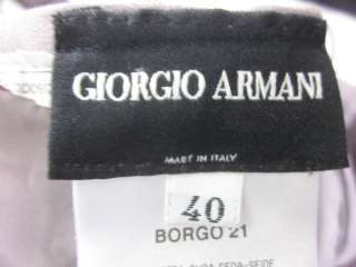 GIORGIO ARMANI BLACK LABEL Purple Maxi Skirt Sz 40  