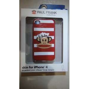   Brand New Red Paul Frank Silicone Case For iPhone 4 