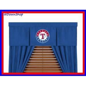  Texas Rangers MVP Window Treatment Valance Only Sports 