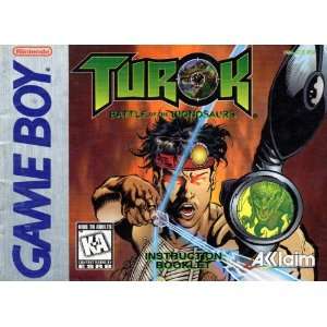  Turok   Battle of the Bionosaurs GBA Instruction Booklet (Game 