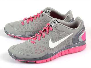   Wmns Free TR Fit 2 Metallic Silver/Whtie Pink Training 2012 487789 003