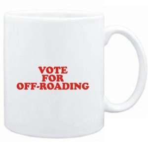 Mug White  VOTE FOR Off Roading  Sports  Sports 