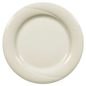 Luxor Cream White 8 Salad Plate   Case  24  Industrial 