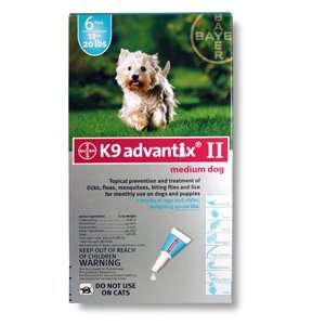  K9 Advantix II for Medium Dogs 11   20 lbs, (Teal) 6 