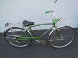 Vintage 1972 Schwinn Collegiate 5 Speed Green Mens Bike Bicycles 