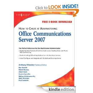How to Cheat at Administering Office Communications Server 2007 
