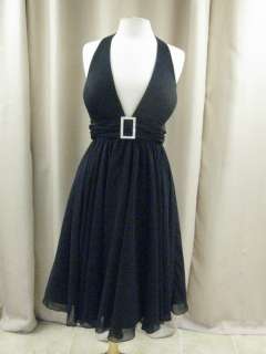 NWOT sarah danielle Black Cocktail Dress Size 14  