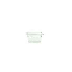  1/9 Size Food Pan 4 Deep   Clear Polycarbonate