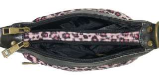 New Cute Pink Leopard Print Small Handbag Purse #B30  