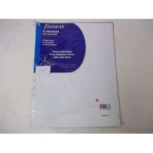  Filofax A5 Organizer 930199 White Laser Paper 50 Sheets US 