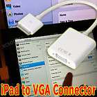 Dock Connector to VGA Adapter for Apple iPad 2 3 iPhone 4 4S iPod 