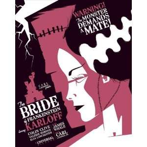 The Bride of Frankenstein Movie Poster (11 x 17 Inches   28cm x 44cm 