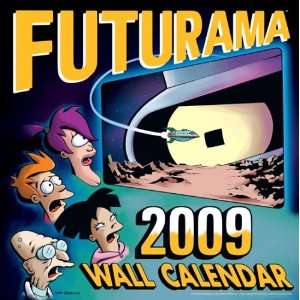  Futurama Square Calendar 2009 (9781847702470) Books