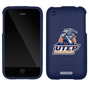  UTEP Mascot raised on AT&T iPhone 3G/3GS Case by Coveroo 