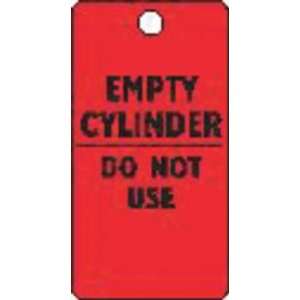  ELECTROMARK 5515 C FR Tag, Empty Cylinder, Red, 25 PK 