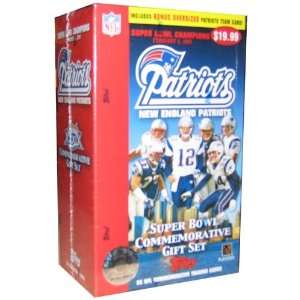 2004 Topps Super Bowl XXXix New England Patriots Commemorative Set 