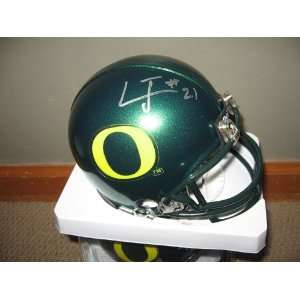  LaMichael James signed autographed Oregon Mini Helmet 