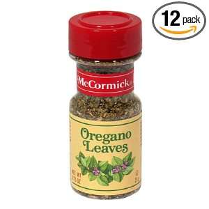 McCormick Oregano Leaves, 0.75 Ounce Units (Pack of 12)  