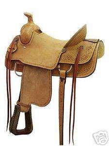 Billy Cook 16 Roanoak Roper Roping Rancher Saddle  