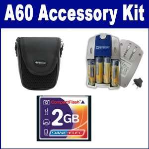  Canon Powershot A60 Digital Camera Accessory Kit includes 