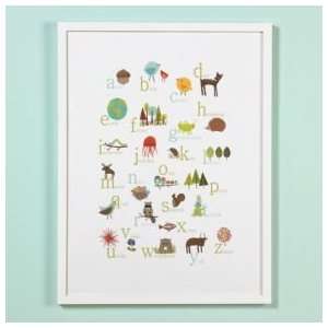  Great Outdoors Alphabet Poster