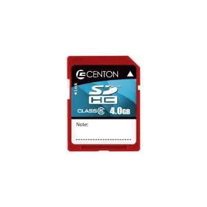  Centon 4GBSDHC6 02 4GB CLASS 6 SDHC Flash Memory Card (Red 
