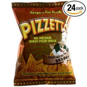 Pizzettos Snack bkd Pizza/hcky Bbq, 1.5 Ounce Units (Pack of 24 