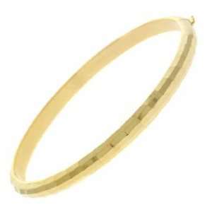  Vermeil (24k Gold over Sterling Silver) Hammered Bangle Jewelry