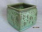 cowan pottery square vase or planter mark 8 expedited shipping