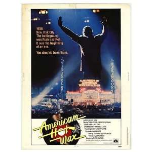  American Hot Wax Original Movie Poster, 30 x 40 (1978 