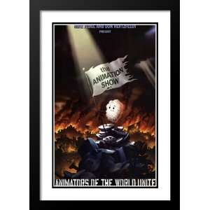 The Animation Show 32x45 Framed and Double Matted Movie Poster   Style 