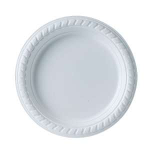 Solo P65W 6In White Plastic Plates (1000 Pack)  Industrial 