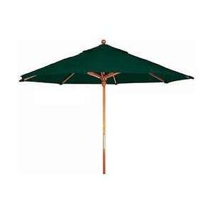   Outdoor Umbrella   9 ft. Umbrella, Wood Pole Patio, Lawn & Garden