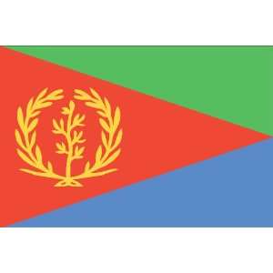 Annin Nylon Eritrea Flag, 3 Foot by 5 Foot Patio, Lawn 