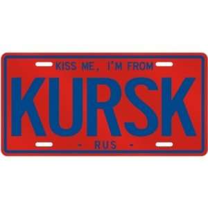   ME , I AM FROM KURSK  RUSSIA LICENSE PLATE SIGN CITY
