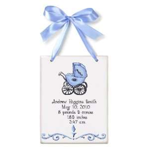    personalized baby boy buggy birth announcement Toys & Games