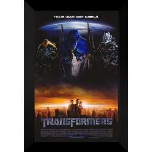  Transformers 27x40 FRAMED Movie Poster   Style H   2007 