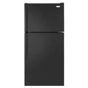   Energy Star 18 Cu. Ft. Top Freezer Refrigerator   Black Appliances