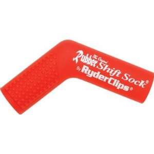  Ryder Clips Rubber Shift Socks , Color Red RSS RED 