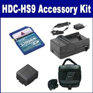  Panasonic HDC HS9 Camcorder Accessory Kit includes SDM 130 Charger 