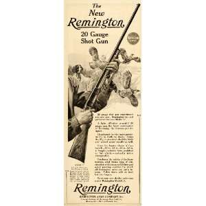  1921 Ad Remington Model 17 Shot Gun Lynn Bogue Hunt 