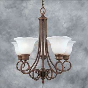  Forte Lighting 2264 05 17 Chestnut Traditional / Classic 5 