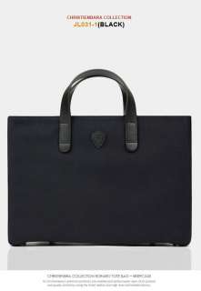 Mens & Womens Genuine Leather Briefcase Tote Bag JL031US Black Brown 