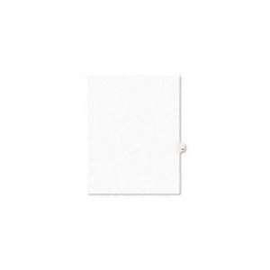  Avery Individually Numbered Avery Style Dividers   White 