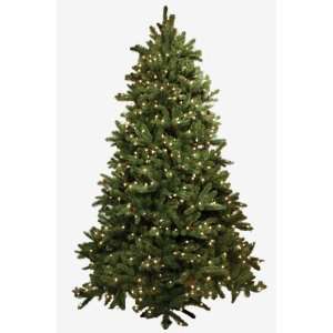   Tall Cranford Slim Artificial Prelit Christmas Tree