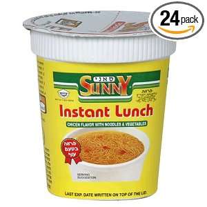 Oxygen Sunny Instant Lunch, Chicken Flavored with Noodles and 