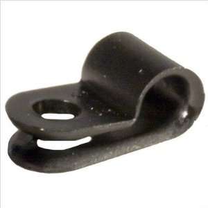  0.19 Plastic Cable Clamps in UV Black [Set of 10]